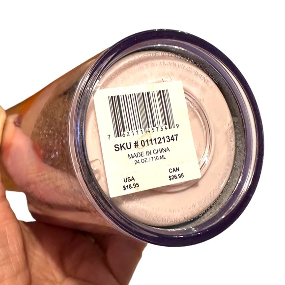 Starbucks Tumbler Hearts Glitter Valentine’s Day Limited Edition 24 OZ New - Picture 4 of 5